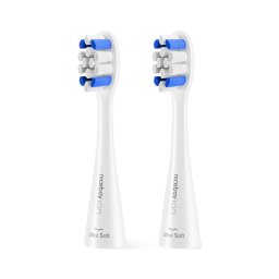 Niceboy - CONJUNTO 2x Cabeças de substituição Ultrasoft para escova de dentes de crianças ION Sonic branco