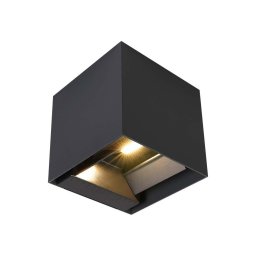 Aplique solar de parede LED com sensor LED/9W/5V IP65 2600 mAh antracite