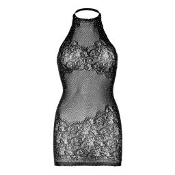 MINI VESTIDO COM PEDRARIA