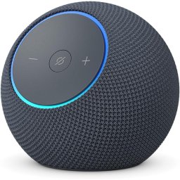 Assistente Virtual Amazon Alexa com som ambiente e hub integrado - Echo Dot Max (Grafite)