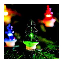 Cordão de luzes TREE 12 x E10, 10,7 m, multicolorido