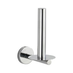 WENKO 20218100 - Suporte para papel higiénico BOSIO SHINE 8x12,5 cm aço inoxidável/prateado