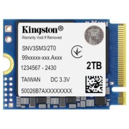 Kingston NV3 SSD 2TB M.2 2230 PCIe 4.0 NVMe 3D NAND 6000/5000 MB/s