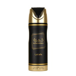 Lattafa Khamrah Deodorant Spray - 200 ML Perfumes Homens