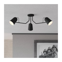 Eglo 900188 - Candelabro integrado LORETO 3xE27/25W/230V