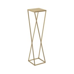 Suporte para flores 100x24 cm dourado