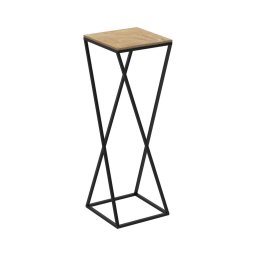 Suporte para flores 70x24 cm preto