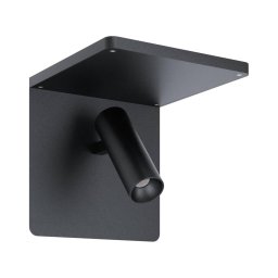 Eglo 67563 - LED Iluminação de parede com prateleira CIGLIE LED/8,1W/230V preto