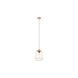 Eglo 54679 - Lustre LED suspenso por cabo NATUR 1xE27/4W/230V cobre