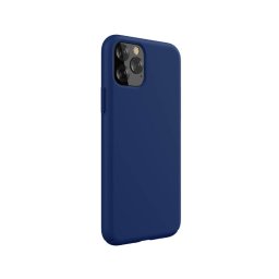 Capa de Silicone Azul iPhone 13 Pro Max