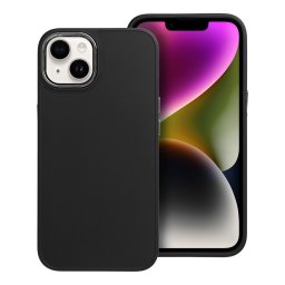 Capa de Silicone Preta iPhone 14 Plus