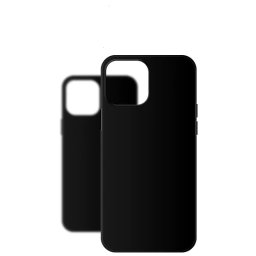 Capa de Silicone Preta MagSafe iPhone 16 Pro Max