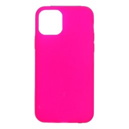Capa de Silicone Rosa para iPhone 11