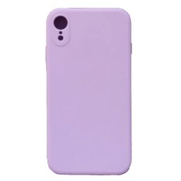 Capa de Silicone Roxa para iPhone X XS