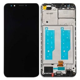 Ecrã LCD com Frame Huawei Y7 2018 Preto