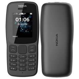 Nokia 106 TA-1114 Dual Sim Preto