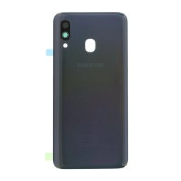 Tampa Traseira Samsung Galaxy A40 Service Pack Preto