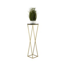 Suporte para plantas LOFT 100x24 cm dourado/preto