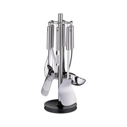 WMF PROFI PLUS 7 pcs conjunto utensílios cozinha inox com suporte