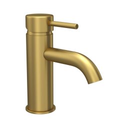 Misturador para lavatório DRAGOR 15,6 cm, latão escovado
