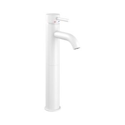 Misturadora de lavatório DRAGOR 29 cm branca mate