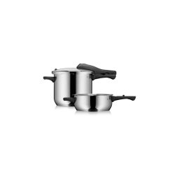 WMF - Conjunto de panelas de pressão 6,5 l + 3 l PERFECT em inox