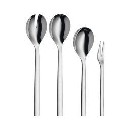 WMF - Conjunto de servir NUOVA, 4 peças, em aço inoxidável
