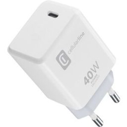 Cellular line Carregador USB-C Cellularline 40W - Branco
