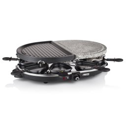 PRINCESS - Raclette 8 Oval Pedra/Grill 162710