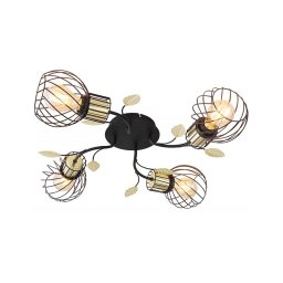 Globo 54113-4D - Candelabro montado à superfície LALLY 4xE27/40W/230V