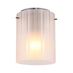 Globo 15904DF - Iluminação de teto TULIVAR 1xE27/40W/230V diâmetro 18 cm branco