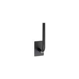 Suporte para papel 4,5x18 cm inox/preto