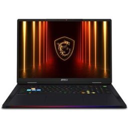 Computador Portátil Gaming MSI Raider 18 HX AI A2XWIG-275PT 18" GeForce RTX™ 5080 Ultra 9 285HX 32GB 1TB SSD