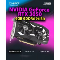 Placa Gráfica Asus Dual GeForce RTX 3050 6GB GDDR6 OC