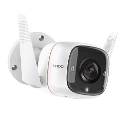 Câmara de Vigilância Exterior TP-Link Tapo TC65 IP 3MP WiFi c/ Visão Noturna