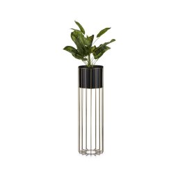 Floreira de metal LOFT 70x20 cm dourada/preto