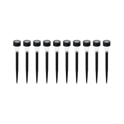 KIT 10x Lâmpada Solar LED 0,06W 1,2V 6000K IP44 40 mAh