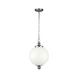 Feiss FE-PARKMAN-PL-PN - Candeeiro suspenso PARKMAN 1xE27/60W/230V