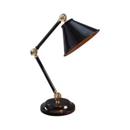 Elstead PV-ELEMENT-BPB - Candeeiro de mesa PROVENCE ELEMENT 1xE27/60W/230V preto