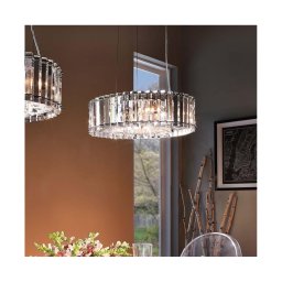 Kichler KL-CRYSTAL-SKYE8 - Candeeiro LED para casa de banho CRYSTAL SKYE 8xG9/3W/230V IP44