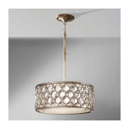 Feiss FE-LUCIA-B - Candeeiro suspenso LUCIA 3xE27/60W/230V