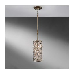 Feiss FE-LUCIA-P-D - Candeeiro suspenso LUCIA 1xE27/60W/230V