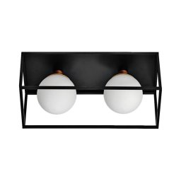 Ledvance - Aplique de parede exterior DECOR SQUARE 2xG9/28W/230V IP44