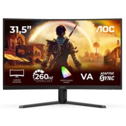 Monitor Gaming Curvo AOC C32G42ZE 31,5" 260Hz Full HD