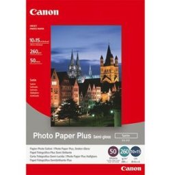 Canon Papel Fotográfico Plus Semi-Gloss SG-201 - 10x15cm - 50 folhas
