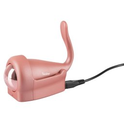 Tester Ovo Vibratório Recarregável C/ Comando Remoto Belou Rosa