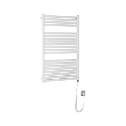 Aqualine - Radiador elétrico para casa de banho TONDI-E 400W 97x60 cm, branco