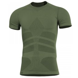 Camiseta de Manga Curta Pentagon PLEXIS K11010-06CG-Camo Verde-XS-M