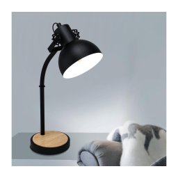 Eglo 43165 - Lâmpada de mesa LUBENHAM 1xE27/28W/230V