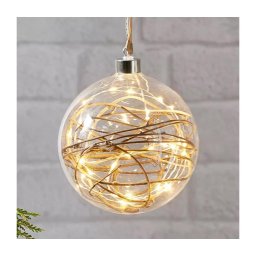 Eglo 410603 - Decoração de Natal LED GLOW 30xLED/0,064W/3/230V d. 15 cm